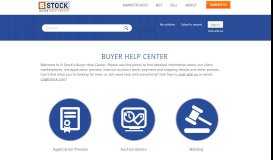 
							         B-Stock Buyer Help Center								  
							    