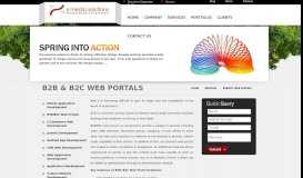 
							         B2B and B2C Web Portals - Xmedia Solutions								  
							    
