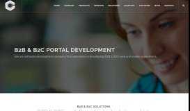 
							         B2B & B2C Portal Development, Custom B2B, B2C Solutions ...								  
							    
