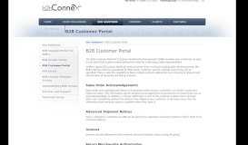 
							         B2B Connex Customer Portal								  
							    