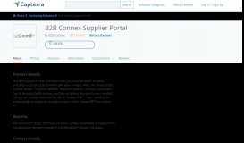 
							         B2B Connex Supplier Portal Reviews and Pricing - 2019 - Capterra								  
							    