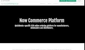 
							         B2B Ecommerce Platform for QuickBooks - Now Commerce								  
							    