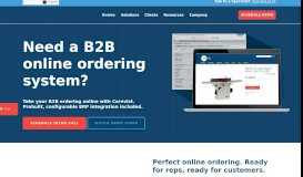 
							         B2B ordering portal - Corevist								  
							    