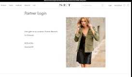 
							         B2B-Partner Login | SET® Online-Shop - SET Fashion								  
							    