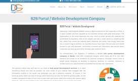 
							         B2B Portal Development Company in Delhi, Noida, Gurgaon, India								  
							    