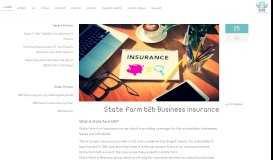 
							         B2B, State Farm b2b Business insurance								  
							    