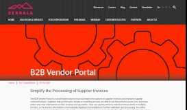 
							         B2B Vendor Portal - Serrala								  
							    