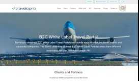 
							         B2C White Label Travel Portal - TraveloPro								  
							    