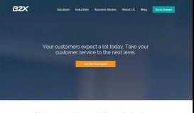 
							         B2X | Improving Customer Care								  
							    