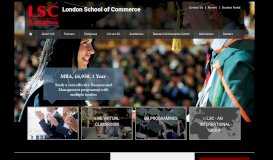 
							         BA (Hons) Business Studies - London School of Commerce								  
							    