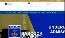 
							         Babcock University: Home								  
							    