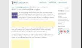 
							         Babies R Us Application - Printable Form Online - Job Applications								  
							    