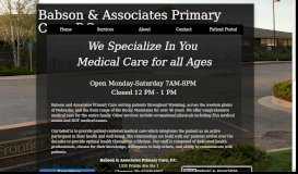 
							         Babson & Associates Primary Care, P.C. in Cheyenne, WY								  
							    
