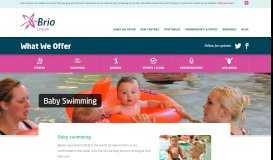 
							         Baby Swimming - Brio Leisure								  
							    