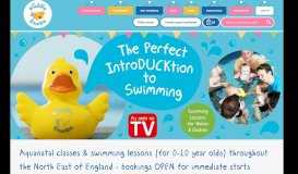 
							         Baby Swimming Lessons in North East England | Puddle Ducks ...								  
							    