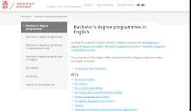 
							         Bachelor's degree programmes in English | Bacheloropleidingen ...								  
							    