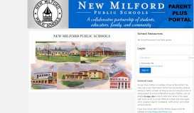 
							         Back - New Milford - PlusPortals - Rediker Software, Inc.								  
							    