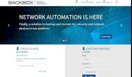 
							         Backbox Partner Portal | Home								  
							    