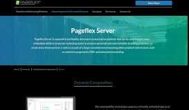 
							         Backend Document Composition - Pageflex								  
							    