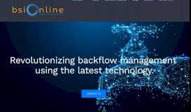 
							         Backflow Solutions Inc. | Revolutionizing Backflow Management								  
							    