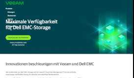 
							         Backup-Lösung für Dell EMC Storage – Veeam Availability Suite								  
							    