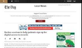 
							         Backus sessions to help patients sign up for digital access ... - The Day								  
							    