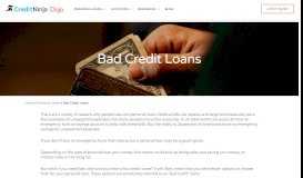 
							         Bad Credit Loans – CreditNinja - Personal Installment Loans								  
							    