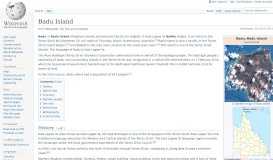 
							         Badu Island - Wikipedia								  
							    