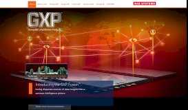 
							         BAE Systems' GXP® software solutions | Geospatial eXploitation ...								  
							    