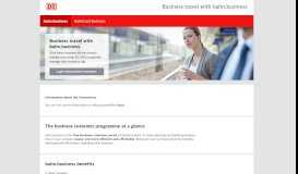 
							         bahn.business: Deutsche Bahn's business customer programme								  
							    