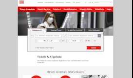 
							         Bahntickets & Angebote der Deutschen Bahn einfach online buchen								  
							    
