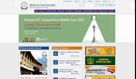 
							         Bahria University – Official Web Portal								  
							    