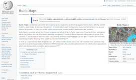 
							         Baidu Maps - Wikipedia								  
							    