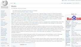 
							         Baidu - Wikipedia								  
							    