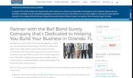 
							         Bail Bond Surety Orlando, Insurance | Bankers Surety								  
							    