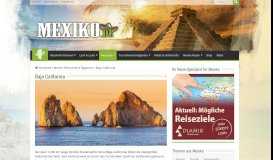 
							         Baja California | Mexiko Reisen & Informationsportal								  
							    