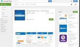 
							         Bajaj Allianz Life – LIFE ASSIST - Apps on Google Play								  
							    