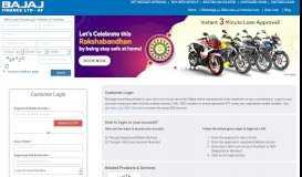 
							         Bajaj Auto Finance Customer Login | Customer Portal - Bajaj ...								  
							    
