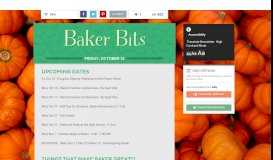 
							         Baker Bits | Smore Newsletters for Education								  
							    