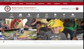 
							         Baker County School District / Homepage								  
							    