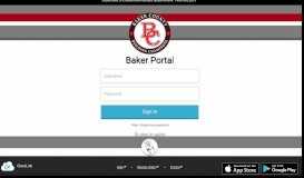 
							         Baker Portal - ClassLink Launchpad								  
							    