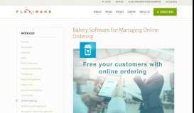
							         Bakery Software For Managing Online Ordering - Flexibake								  
							    