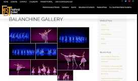
							         Balanchine | Festival Ballet Theatre and Southland Ballet Academy ...								  
							    