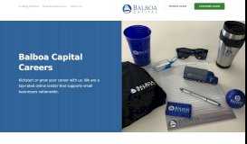 
							         Balboa Capital Careers | Work At Balboa Capital								  
							    