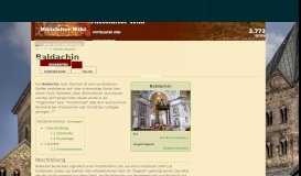 
							         Baldachin | Mittelalter Wiki | FANDOM powered by Wikia								  
							    