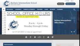 
							         Baldwin Intermediate / Homepage - Manassas City Public Schools								  
							    