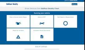 
							         Balfour Beatty Driver Portal - Welcome								  
							    