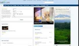 
							         Bali Hotel Bali Villa Accommodation Travel Portal in Indonesia								  
							    