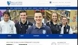 
							         Ballajura Community College | BCC Website								  
							    