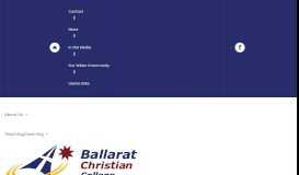 
							         Ballarat Christian College - Sebastopol, VIC - Home								  
							    